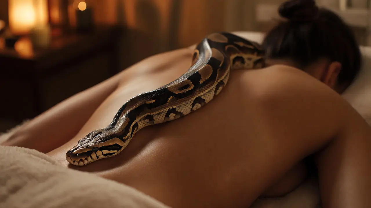 Snake Massage: An Exotic Experience in Relaxation