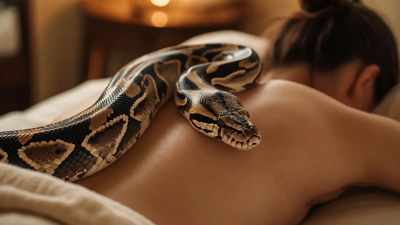 Snake Massage: What to Expect from This Exotic Relaxation Therapy